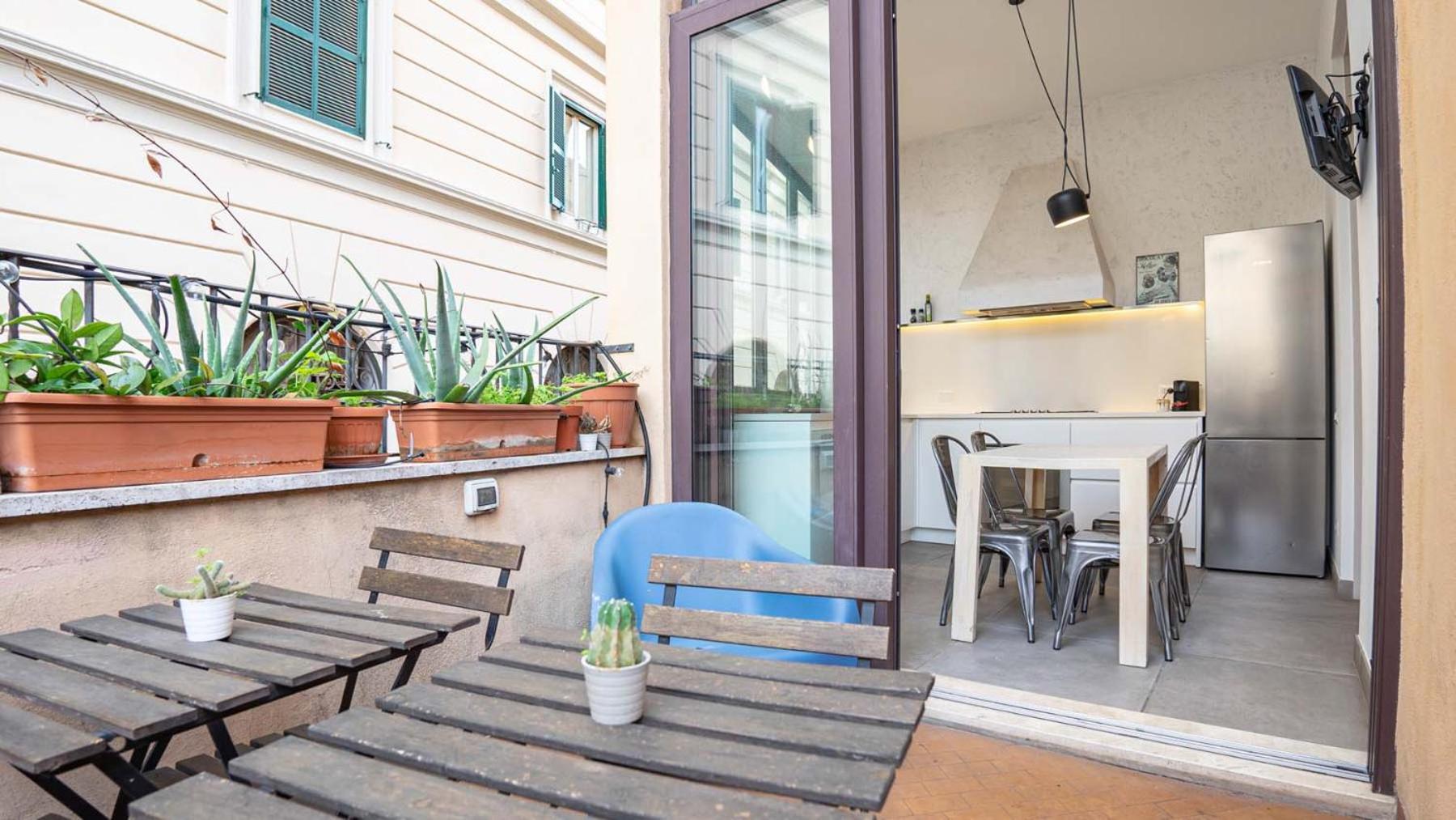 Cozy Nest With Terrace In Trastevere Rom Eksteriør billede